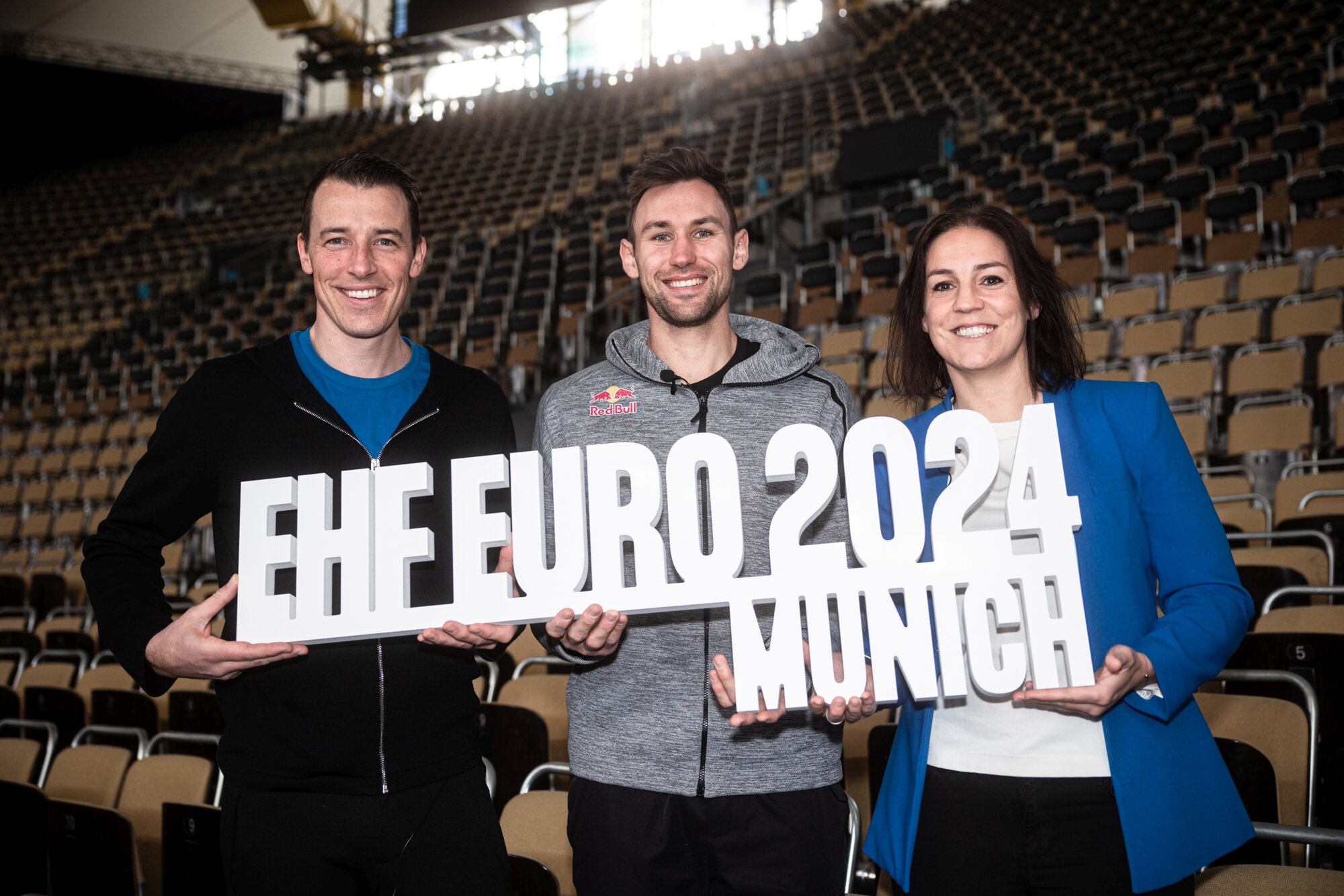 der EHF EURO 2024 Botschafter für den Spielort München Olympiapark